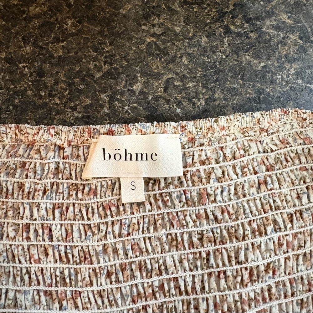Bohme floral peasant dress. Size small. - Picture 6 of 11